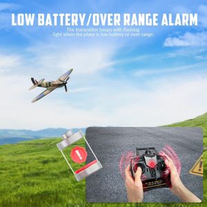 VolantexRC Spitfire RC Plane – Green Remote Control Aircraft