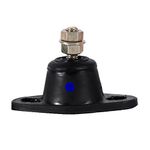 Easyflex Anti Vibration Turret Rubber Mounts, Load 50kg and 6mm Deflection (Blue, Pack of 4)