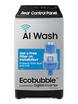 Samsung Smart Choice 10 Kg, 5 Star, AI Wash, AI Energy Mode, Wi-Fi, Ecobubble, AI VRT+, Soft Closing Door, Digital Inverter, Fully-Automatic Top Load Washing Machine (WA80F10E2LTL, Lavender Gray)