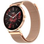 Noise Diva 2 Fashion Smart Watch for Women with Sleekest Dial, AMOLED Display, Snug Fit, Improved Female Cycle Tracker, BT Calling, Sleep Tracking, AI Voice Assistance, Password Protection (Rose Link)