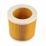 YanBan Replacement Cartridge Filter for Karcher WD2250 WD3.200 MV3 WD3 Wet & Dry Vacuum Cleaners Parts Cartridge HEPA Filter