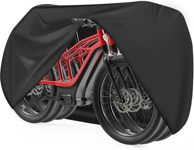 Zettum Bike Covers for 3 Bikes - 600D Waterproof & Heavy Duty, Large Bicycle Cover for eBike, Mountain, Road, Hybrid, Beach Cruiser, Scooter