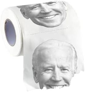 Big Mouth Inc Novelty Toilet Paper, Funny Political Gag Gift, Novelty TP, Great for Family Politicians, Funny Bathroom Accessory - Joe Biden