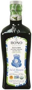 Bono Val di Mazara Sicilian PDO Organic Extra Virgin Olive Oil, 16.9 Fl Oz