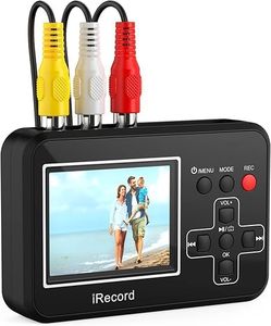 DigitPro Video to Digital Converter, Mini Video Capture Device, Record Video from DVD, VCR's, VHS Tapes, Hi8, RCA, TV Box, Camcorder and Gaming Systems