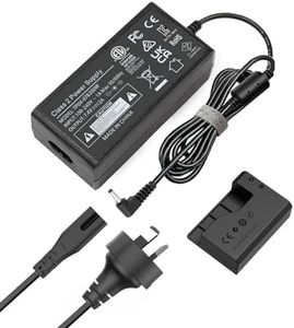 UORLEN ACK-E10 AC Power Supply Adapter LP-E10 Dummy-Battery Kit for Canon EOS Rebel 1100D 1200D 1300D 1500D 2000D T7 T6 T5 T3 Kiss X50 X70 X80 X90 Cameras