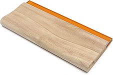 INTBUYING Screen Printing Squeegee 18 inches Long Wooden Ink Scraper 75 Durometer 4 inches Wide