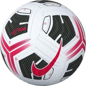 Nike FZ2979-100 Academy Plus Recreational Soccer Ball Unisex White/Black/Bright Crimson Size 5