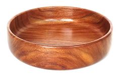 CURIOFACT Wooden Decorative Bowl, Sheesham Pot Pouri Bowl, Fruit Bowl, Snack Bowl, Serving Bowl, Key Bowl (8 inch)