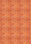 5 x A4 Brick Wall Design Backing Papers