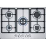 Bosch Home & Kitchen Appliances Bosch PGQ7B5B90 Gas hob, 75 cm, Stainless steel, Serie 4, Built in