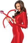 Leg Avenue Women's 2 Pc Costume Accessory Kit with Wings, Bow and Arrow, Valentine Cupid Red, One Size