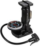 BV Bike Pump – High Pressure Bicycle Floor Pump for Presta and Schrader Valves, Portable Inflator Air Pump for Bike Tires, Ball Pump with Needles