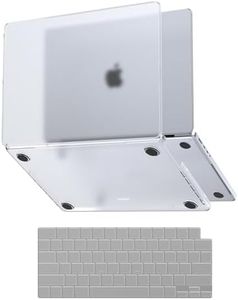 Soonjet for MacBook Pro 16 inch Case M4 2025 2024-2021 M3 M2 M1 Pro/Max [Same as Bare MacBook] Protective Hard Shell + Laptop Keyboard Cover - Matte Clear