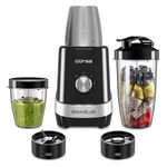 Cüraa by YFL home BlendLab Mixer Grinder for kitchen – 3 Jars | 100% Copper Motor | Stainless Steel Jar for Spice Grinding & Chutneys | Compact Smoothie Blender | Smoothies Maker | 2 Year Warranty