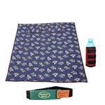 ParaShi® Bio Energy Magnetic Mattress Topper 6 x 6 ft with 2 Pillow Pad | Water Bottle Cover/Bio Magnetic Water Energy Pad | Bio Magnettic Hand Bracelet Combo for Deep Sleep and Pain Relief