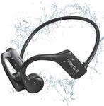 ANINUALE Bone Conduction Headphones Swimming Headphones Bluetooth v5.3 IP68 Waterproof Wireless Earphones Open Ear with 32GB Memory MP3 Headphones for Simming, Running, Diving,Cycling