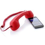 Cospex Universal Retro Style Phone 3.5mm Wired Receiver Handset Radiation Free Coco Retro Phone with HD Speaker and crophone (Standard Size, Multi Color)