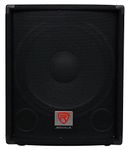 Rockville SBG1154 15" 800 Watt Passive 4-Ohm Pro DJ Subwoofer, MDF/Pole Mount