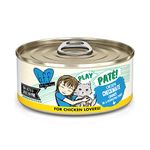 Best Feline Friend 13701503 BFF Play Pate Chicken Check Mate, 8/5.oz, 5.5 oz 1 Count