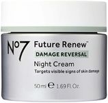 KasaBona No7 Future Renew™ Damage Reversal Night Cream 50ml Anti-Aging & Hydrating Formula for Dry & Uneven Skin Tone Premium Night Repair Cream for Radiant Skin