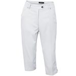 Island GREEN Womens Golf Capri Trousers - White - UK 16