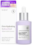 Glam Up Firm Hydrating Bakuchiol Serum - Natural Alternative for Retinol, Blur Fine Lines, Wrinkles, and Dark Spots, Hydrate Facial Skin, Cruelty-Free (1.01 Fl Oz)