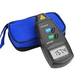 FITNATE Handheld Digital Laser Tachometer Non-Contact RPM Meter Motor Speed Gauge Gun Measuring Range: 2.5-99999RPM (IT85)