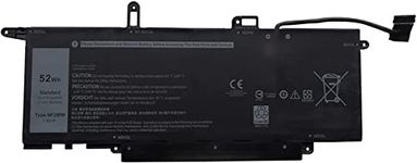 ASKC NF2MW Laptop Battery for Dell Latitude 7400 2-in-1 Latitude 9410 Series 7146W 085XM8 08W3YY 0C76H7 C76H7 0G8F6M P110G P110G00 7.6V 52Wh 4Cell