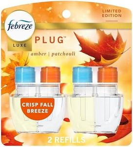 Febreze Odor-Fighting Fade Defy PLUG Air Freshener Crisp Fall Breeze, .87 fl. oz. Oil Refill, 2 Count