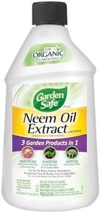 Garden Safe Neem Oil Extract Concentrate, For Organic Gardening, Fungicide, Insecticide, Miticide, Neem Oil For Plants, 10 fl Ounce