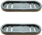 Rotary 5649 Pack of 2 Polymer Skid Shoes for Snowblowers