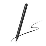 Uogic Pen for Microsoft Surface, Palm Rejection, 1024 Levels Pressure, Flex & Soft HB Nib, Compatible with Surface Pro/Book/Laptop/Go, Including 2 Spare Nibs & AAAA Battery