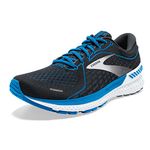 Brooks Men's Adrenaline Gts 21 Running Shoe, Navy Stellar White, 10.5 UK