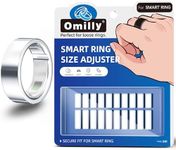 Smart Ring Size Adjuster - Invisible Fit for Oura Ring Gen 4/3, Samsung Galaxy Ring, Ultra Human Ring AIR, RingConn 2/1, Amazfit Helio - Loose Ring Sizing Kit, Comfortable & Discreet Accessories