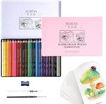 rubens 59 PCS Artist Watercolor Pencils Kit for Adult Drawing