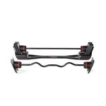 Bowflex 2080 Barbell and Curlbar, Black, One Size