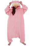 SAZAC© Adult Slowpoke Kigurumi, Adult Pokémon Onesie, Adult Pokémon Costume, Adult Anime Onesie, Adult Halloween Onesie