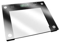 Ideaworks JB5824 Extra Wide Talking Scale-Visual & Voice Display Scale- 550 Pounds Max-Tamper Glass-Extra Wide Width-Large LCD Display-Tap On & Off Auto Function