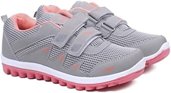 ASIAN Women's FASHION-02 Sports Running,Walking,Gym,Training,Casual Slip-On Lightweight Shoes for Women's & Girl's Pink