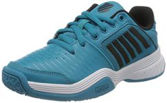 K-Swiss Performance Unisex Kids Court Express Omni Tennis Shoes, Blue Algiers Blue Black White 428, 4.5 UK