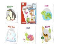 A-Z Animal Snap Card Game | Travel Games for Kids, Kids Card Games - 38 Game Cards for 2-4 Players