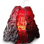 Gift for Women Men Kids Volcano Essential Oil Diffuser Aromatherapy Diffuser 200ML Home Art Decor Ultrasonic Aroma Humidifier with Color Changing for Bedroom Living Room Office