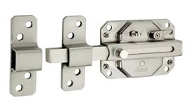 Link Sparta 6 Turn Door Lock - Brass Cylinder with 3 Hi-Tech Keys, Main Door Lock, Double Door Compatibility (Stainless Steel)