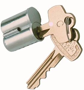Pacific Doorware Best/Falcon Style IC Core Lock A Cylinder Pinned, SFIC Core, with Control Key KA