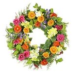 YNYLCHMX 18" Spring Wreaths for Fro