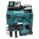 Makita DHR243RT3J Cordless Rotary Hammer Set 18 V 5.0 Ah with 3 Batteries and Charger in MAKPAC Carry Case