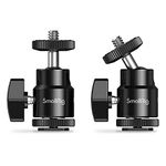 SmallRig 1/4" Camera Hot Shoe Mount with Additional 1/4" Screw (2pcs Pack) - 2059