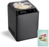 SPRINGLANE Eismaschine & Joghurtbereiter Erika 2,5 L mit selbstkühlendem Kompressor 250 W, Eiscrememaschine aus Edelstahl mit Kühl- und Heizfunktion, inkl. Rezeptheft