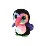 Ty Beanie Boos Plush Beaks The Toucan, Multicolour